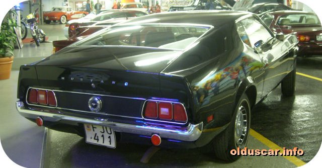 1971 Ford Mustang Fastback Coupe back